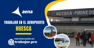 trabajar en el aeropuerto de Huesca y enviar curriculum