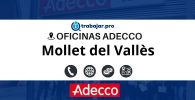 oficinas adecco Mollet del Vallès telefonos direcciones y horarios