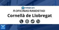 oficinas randstad Cornellà de Llobregat horarios telefonos y direcciones