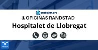 oficinas randstad Hospitalet de Llobregat horarios direcciones y telefonos